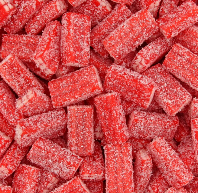 Brique Fraise Acides (100g)